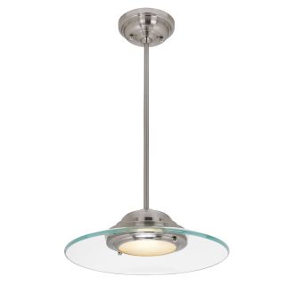 A thumbnail of the Access Lighting 50441 Shown in Brushed Steel / Clear