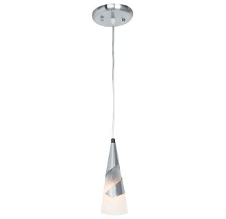 A thumbnail of the Access Lighting 50501 Shown in Brushed Steel / Opal