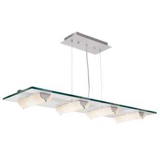 A thumbnail of the Access Lighting 50553 Shown in Aluminum / Opal