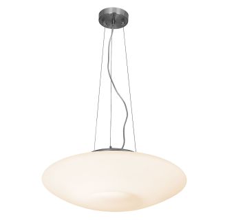 A thumbnail of the Access Lighting 50955 Shown in Brushed Steel / Opal