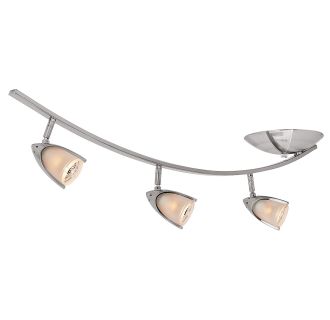 A thumbnail of the Access Lighting 52034 Shown in Brushed Steel / Opal