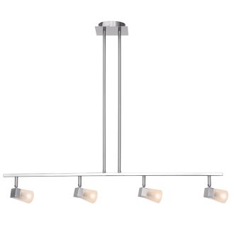 A thumbnail of the Access Lighting 52145 Shown in Brushed Steel / Frosted / Clear