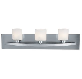 A thumbnail of the Access Lighting 53303 Shown in Brushed Steel / Opal