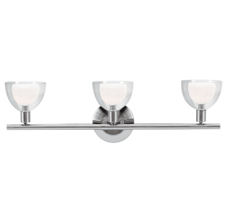 A thumbnail of the Access Lighting 61044 Shown in Brushed Steel / Opal / Clear