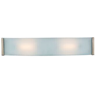 A thumbnail of the Access Lighting 62042 Shown in Brushed Steel / Checkered Frosted