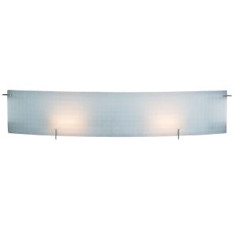 A thumbnail of the Access Lighting 62053 Shown in Chrome / Checkered Frosted