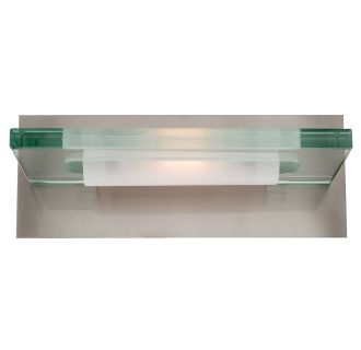 A thumbnail of the Access Lighting 62091 Shown in Brushed Steel / Clear