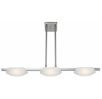 A thumbnail of the Access Lighting 63957 Shown in Matte Chrome / Frosted