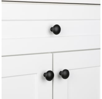 A thumbnail of the Ageless Iron 600928 Black Rustic Cabinet Knob - Lifestyle