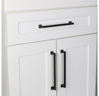 A thumbnail of the Ageless Iron 600938 Black Cabinet Handle - Lifestyle