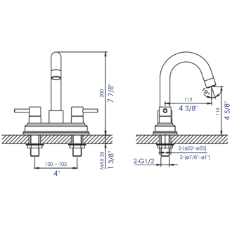 A thumbnail of the ALFI brand AB1400 Alternate