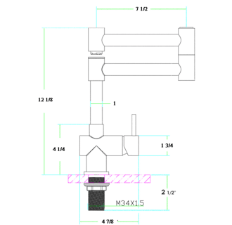 A thumbnail of the ALFI brand AB2038 Alternate Image