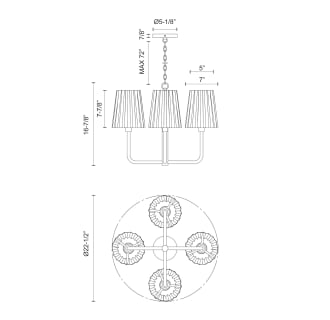 A thumbnail of the Alora Lighting CH528423 Alternate Image