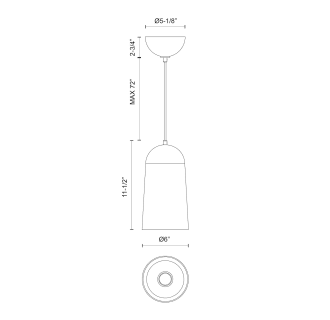 A thumbnail of the Alora Lighting PD542207 Alternate Image