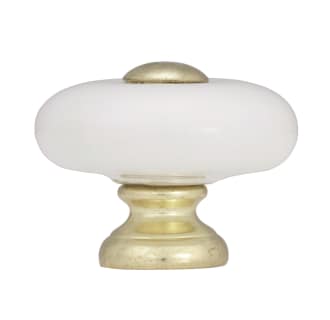 A thumbnail of the Amerock 69228 Amerock-69228-Side View in White and Polished Brass