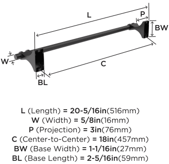 A thumbnail of the Amerock BH36053 Alternate Image