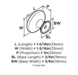 A thumbnail of the Amerock BP1586 Alternate View