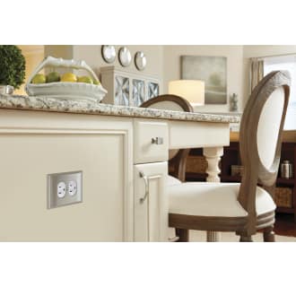 A thumbnail of the Amerock BP36508 Amerock-BP36508-Satin Nickel on White Cabinets