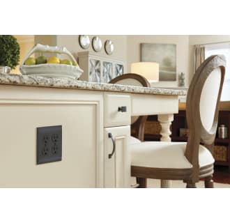 A thumbnail of the Amerock BP36509 Amerock-BP36509-Black Bronze on White Cabinets