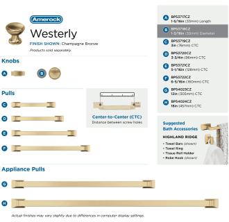 A thumbnail of the Amerock BP53718 Alternate Image