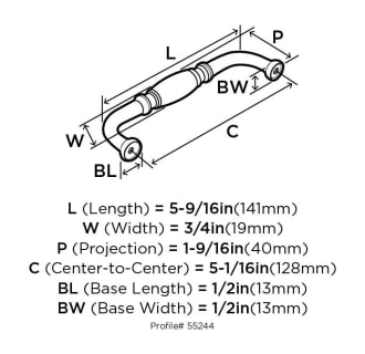 A thumbnail of the Amerock BP55244 Alternate View