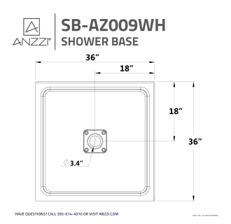 A thumbnail of the Anzzi SB-AZ009-2 Alternate Image