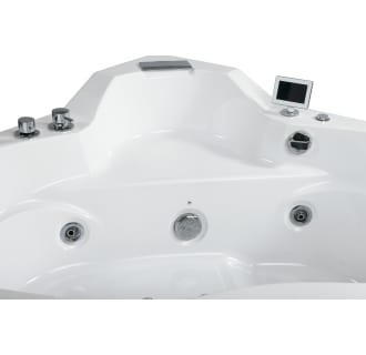 Ariel Arl 084 White 61 Quot Acrylic Corner Alcove Whirlpool