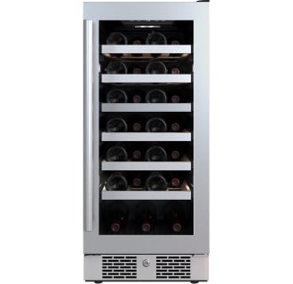 15 Inch Wide 27 Bottle Capacity Single Zone Wine Cooler with Right Swing Door