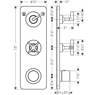 A thumbnail of the Axor 36703 Alternate Image