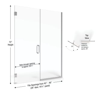 A thumbnail of the Basco CELA-935-46-72CL Basco-CELA-935-46-72CL-Dimension Image