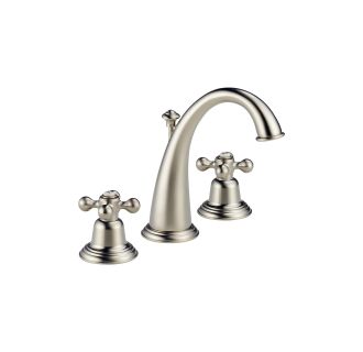 A thumbnail of the Brizo 6520LF-LHP Brizo-6520LF-LHP-Faucet in Brilliance Brushed Nickel with Cross Handles