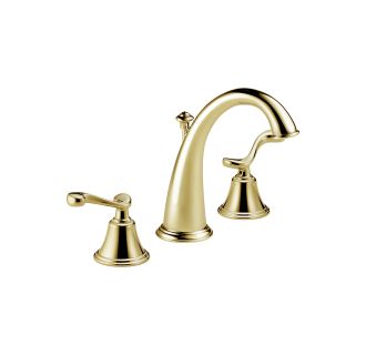 A thumbnail of the Brizo 6526LF-LHP Brizo-6526LF-LHP-Faucet in Brilliance Brass with Stylish Lever Handles