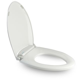 Brondell L60-eb LumaWarm Heated Nightlight Elongated Toilet Seat Biscuit for sale online 
