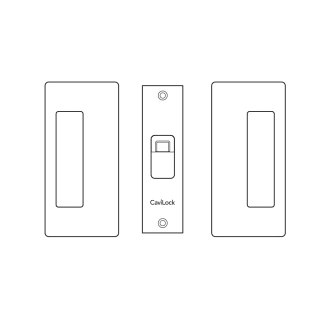 A thumbnail of the Cavilock CL205C-PA-BP-38 Cavilock-CL205C-PA-BP-38-Privacy Line Drawing View