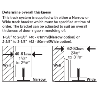 A thumbnail of the Cavity Sliders TSBS1525W-TSBS001 Cavity Sliders-TSBS1525W-TSBS001-Narrow And Wide Option Details