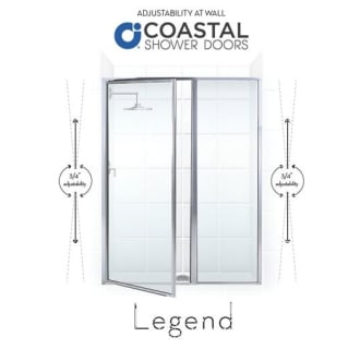 A thumbnail of the Coastal Shower Doors L31IL23.66-C Alternate View