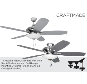 A thumbnail of the Craftmade JAM525-LED Tri Mount Hanging Option