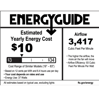 A thumbnail of the Craftmade Leeward Leeward Energy Guide