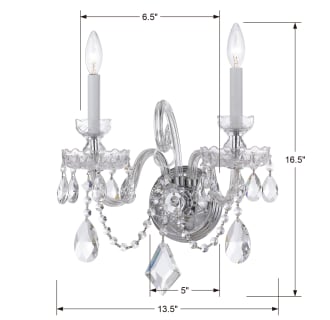A thumbnail of the Crystorama Lighting Group 1142-CL-SAQ Alternate Image