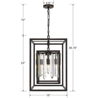 A thumbnail of the Crystorama Lighting Group 8404 Dimensional Drawing