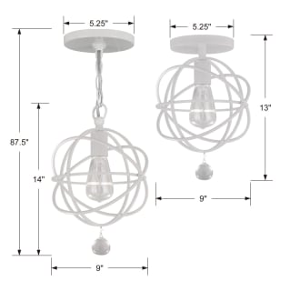 A thumbnail of the Crystorama Lighting Group 9220_CEILING Dimensional Drawing