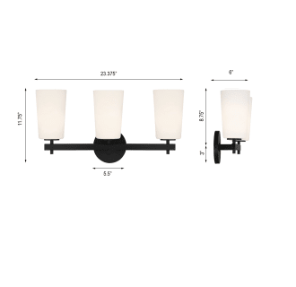 A thumbnail of the Crystorama Lighting Group COL-103 Dimensional Drawing