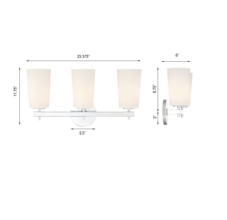 A thumbnail of the Crystorama Lighting Group COL-103 Dimensional Drawing