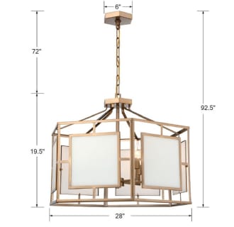 A thumbnail of the Crystorama Lighting Group HIL-996 Dimensional Drawing