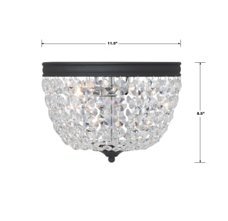 A thumbnail of the Crystorama Lighting Group NOL-312-CL-MWP Dimensional Drawing