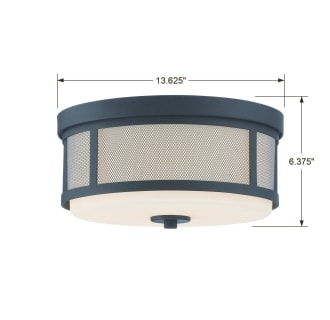 A thumbnail of the Crystorama Lighting Group TRV-A3802 Dimensional Drawing