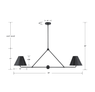A thumbnail of the Crystorama Lighting Group XAV-B9307 Dimensional Drawing