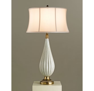 A thumbnail of the Currey and Company 6301 In Antique Green Crackle Porcelain/ Antique Brass 