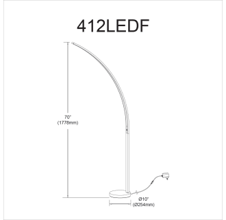 A thumbnail of the Dainolite 412LEDF Alternate Image