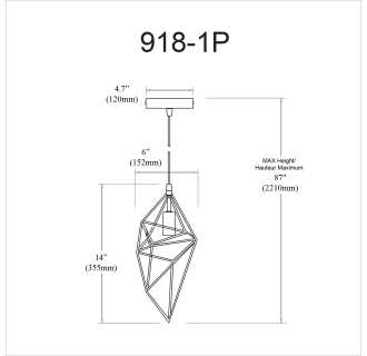 A thumbnail of the Dainolite 918-1P Alternate Image